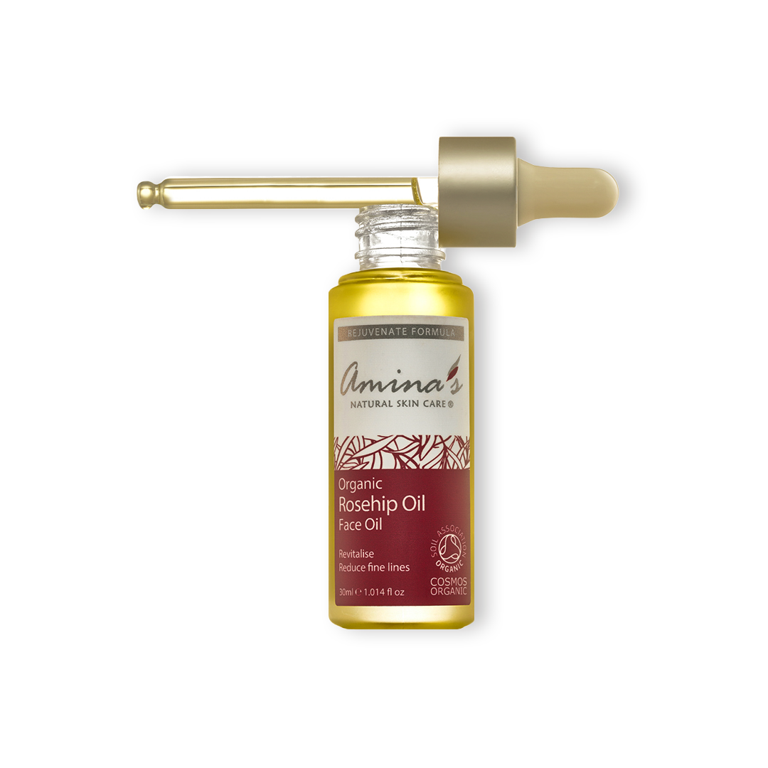 Organic Rosehip Seed Face Oil Dropper