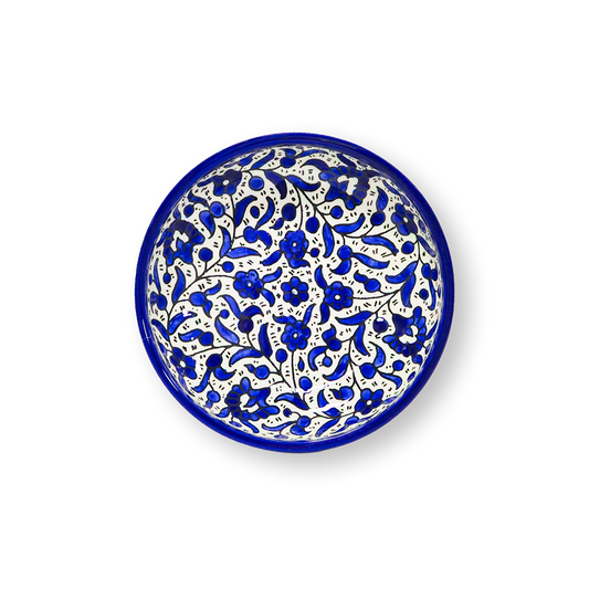 Khalili Round Plate - Blue