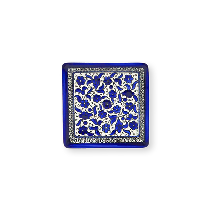 Khalili Square Plate - Blue