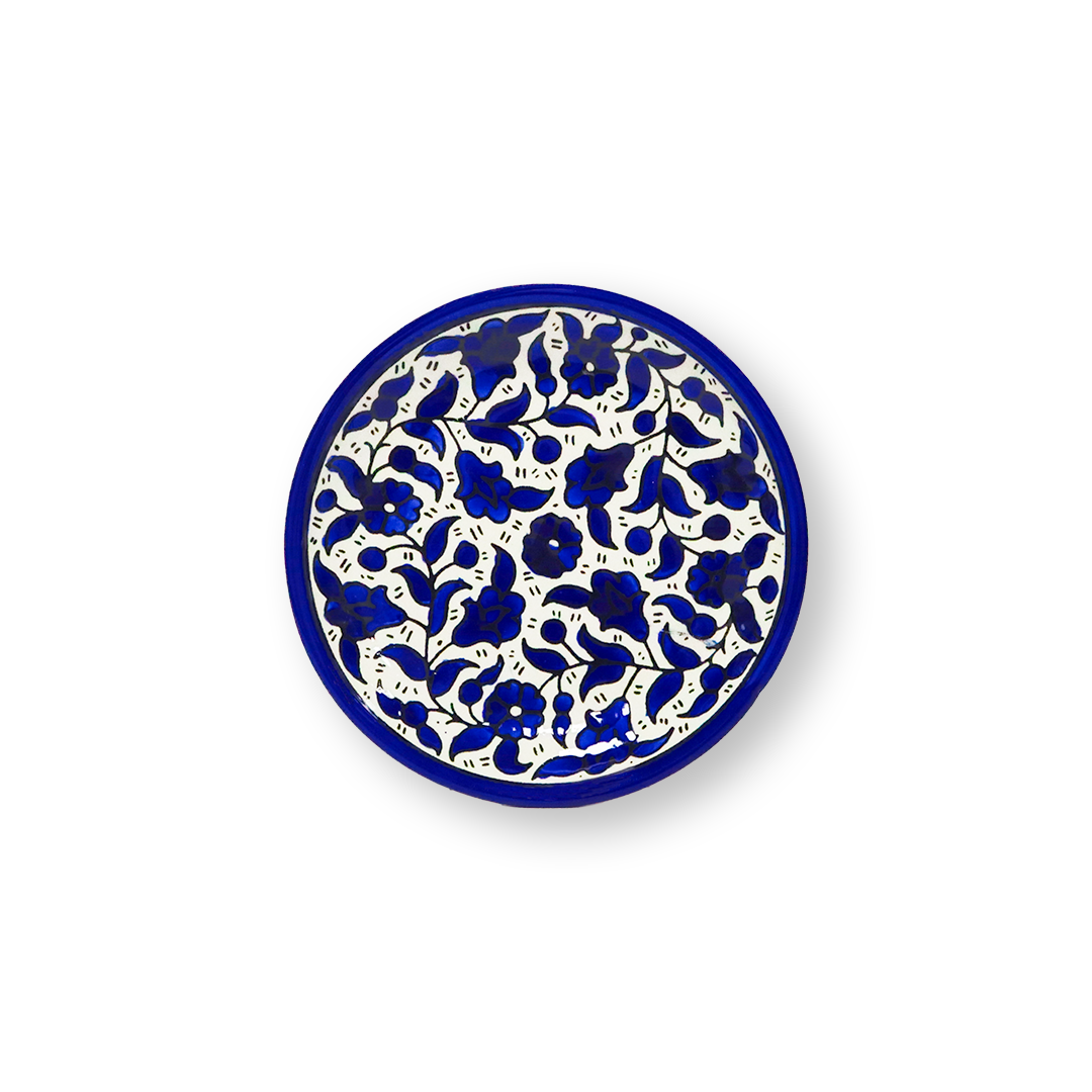 Khalili Round Plate - Blue