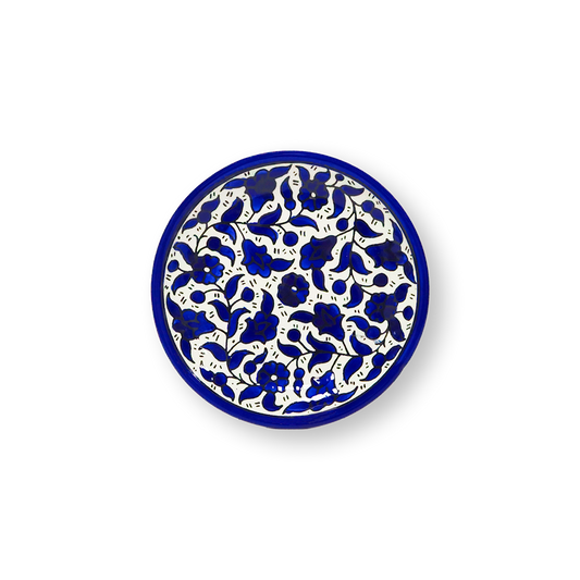 Khalili Round Plate - Blue