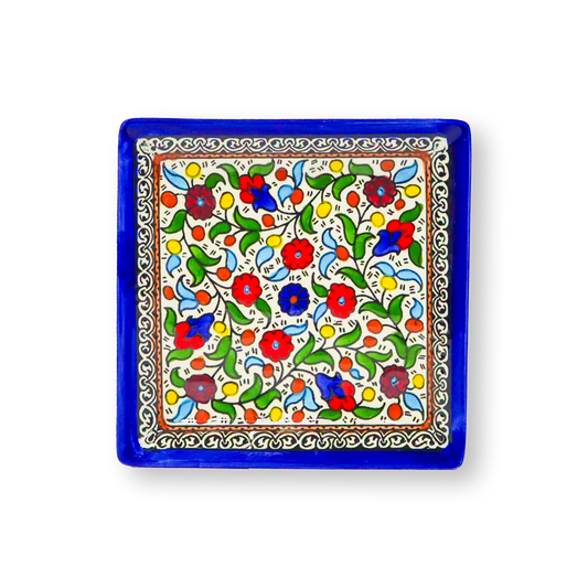 Khalili Square Plate - Colored