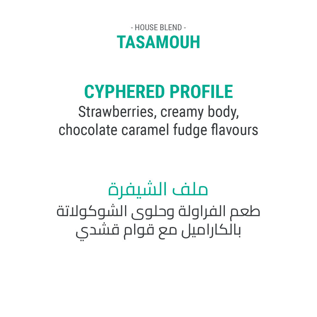 TASAMOUH - Cypher Urban Roastery