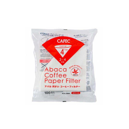 CAFEC ABACA V60 PAPER FILTERS - Cypher Urban Roastery